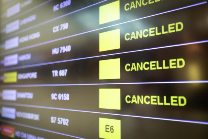What to Do If Your Flight Is Canceled